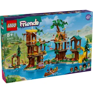 LEGO® Friends Adventure Camp Tree House 1128 Piece Building Set (42631)