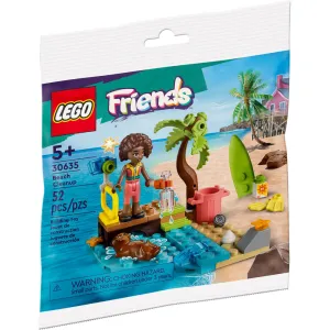 LEGO® Friends Beach Cleanup 52 Piece Building Set (30635)