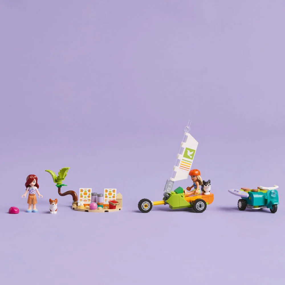LEGO® Friends Surfing Dogs and Scooter Adventure Building Kit 42641
