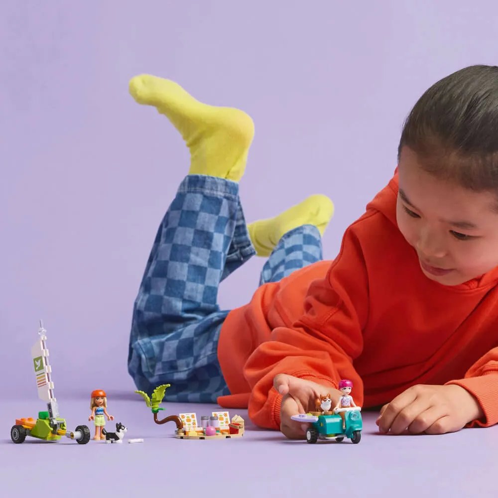 LEGO® Friends Surfing Dogs and Scooter Adventure Building Kit 42641