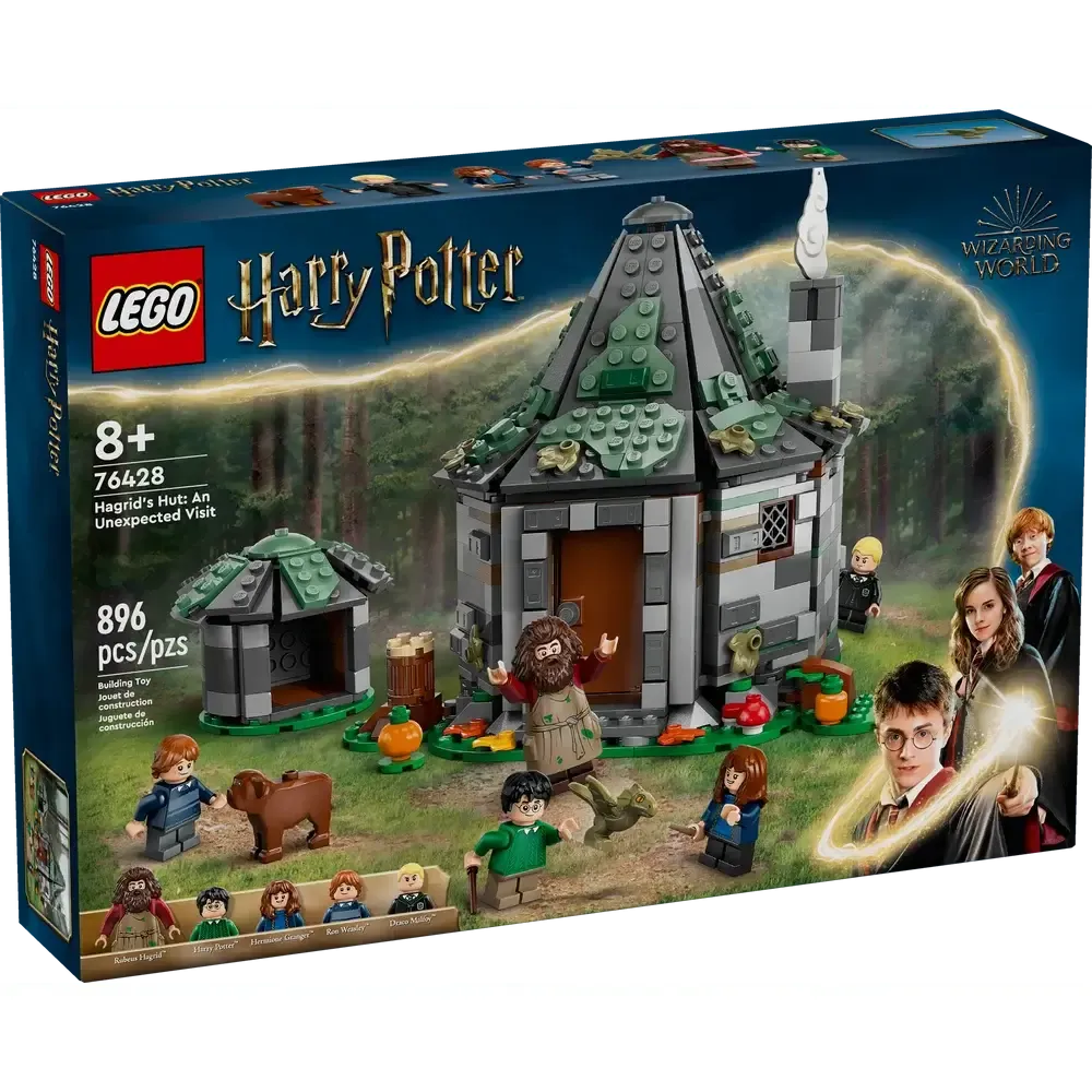 LEGO® Harry Potter™ Hagrid's Hut: An Unexpected Visit Building Set (76428)