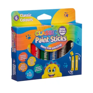Little Brian Paint Sticks CLASSIC 6 Pack