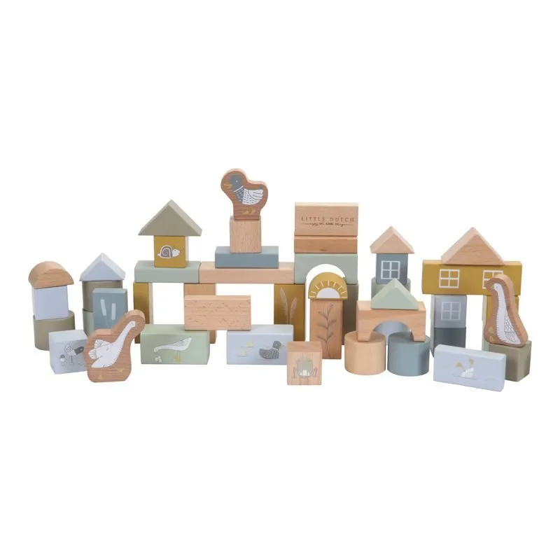Little Dutch: Building Blocks - Blue