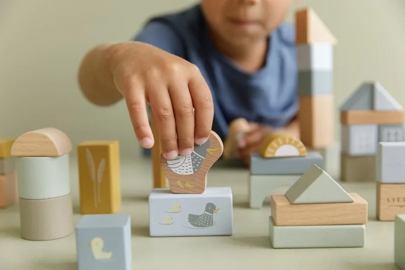 Little Dutch: Building Blocks - Blue