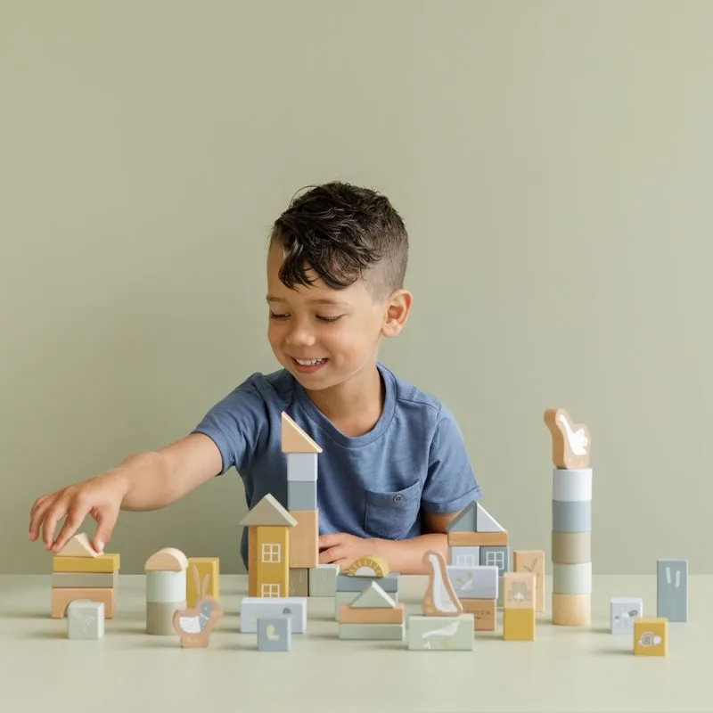 Little Dutch: Building Blocks - Blue