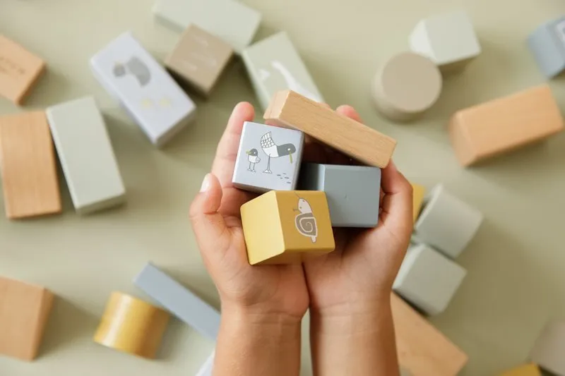 Little Dutch: Building Blocks - Blue