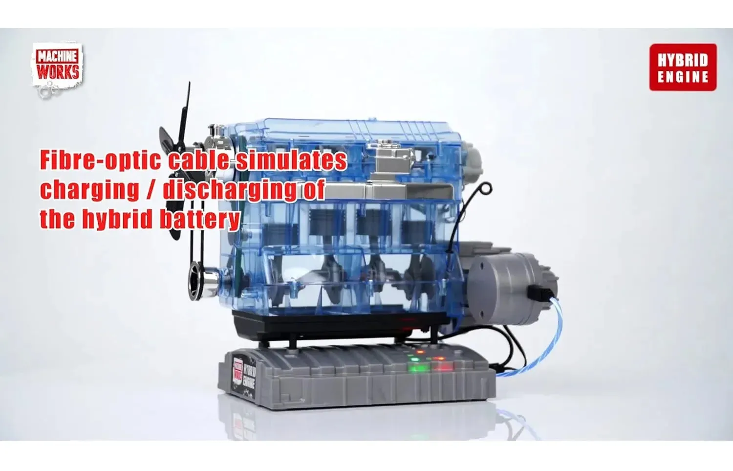 Machine Works 4 Cylinder Hybrid Engine Building Kit