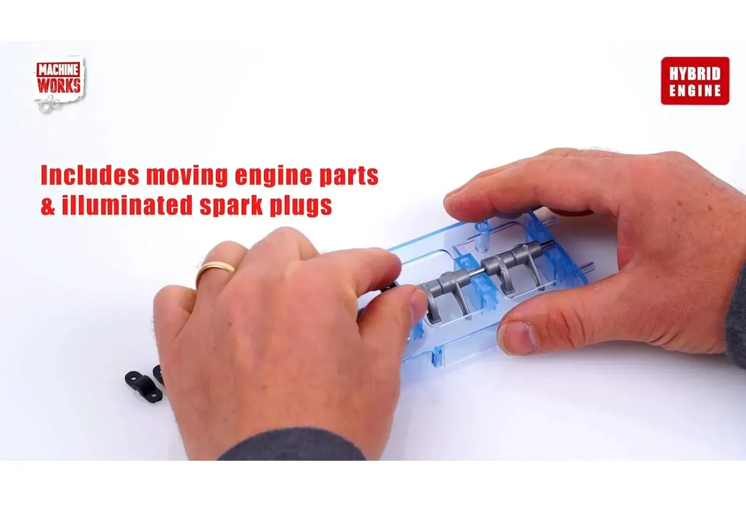 Machine Works 4 Cylinder Hybrid Engine Building Kit