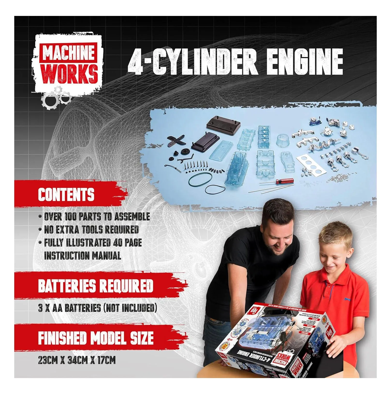 Machine Works Combustion Engine Building Kit