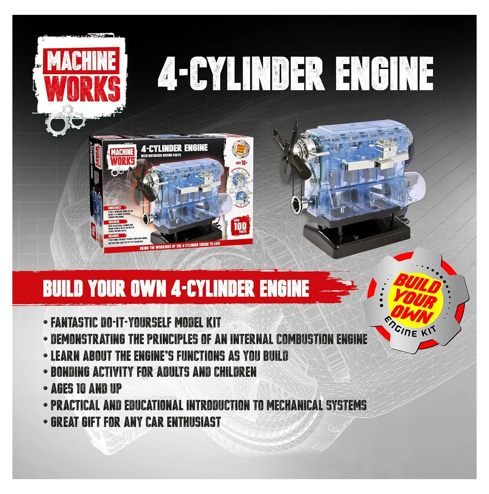 Machine Works Combustion Engine Building Kit