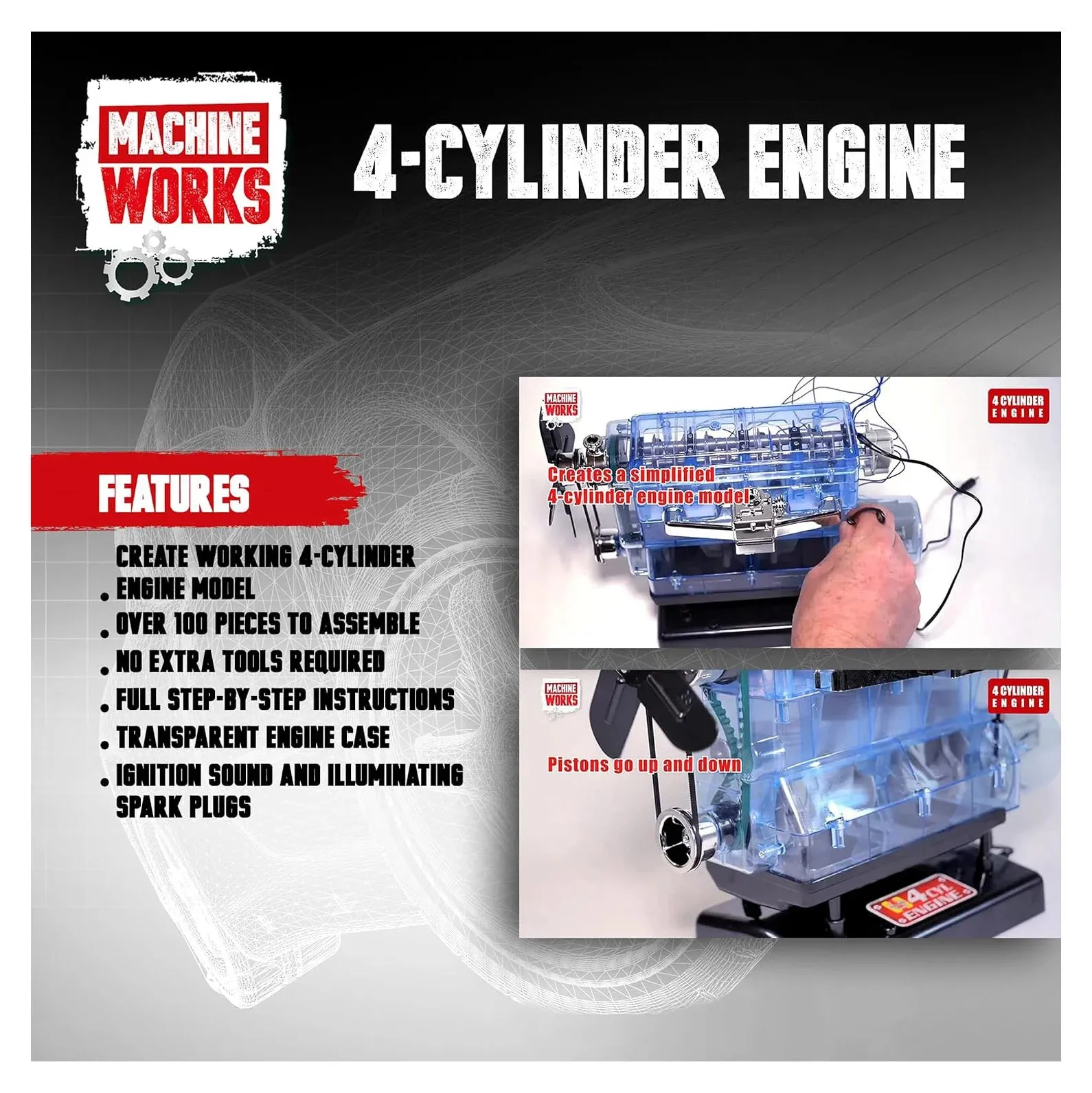 Machine Works Combustion Engine Building Kit