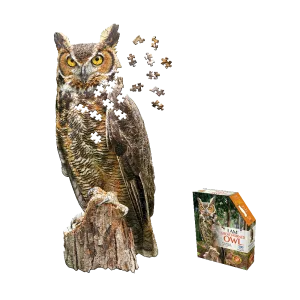 Madd Capp Great Horned Owl Jigsaw Puzzle - 300 pc