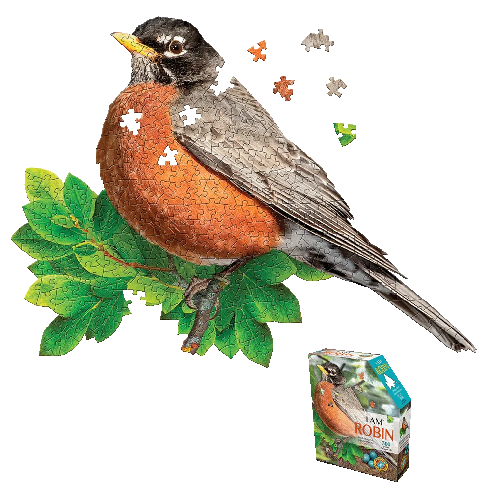 Madd Capp I AM ROBIN Unique-Shaped 300-Piece Jigsaw Puzzle