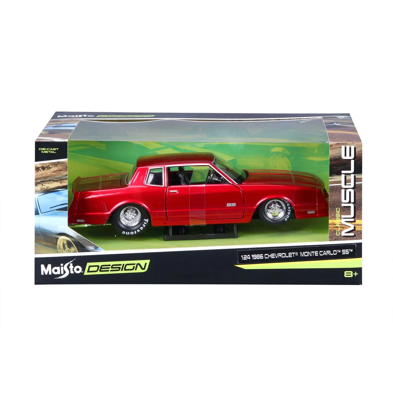 MAISTO DESIGN 1:24 1986 CHEVROLET MONTE CARLO SS