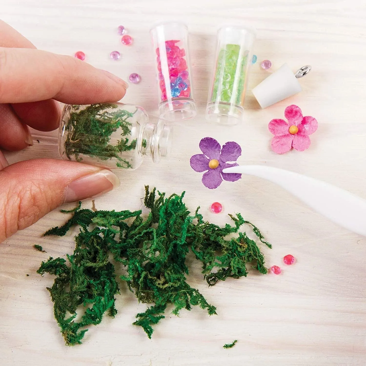 Make It Real 1305 - DIY Terrarium Jewellery Pendant Making Kit