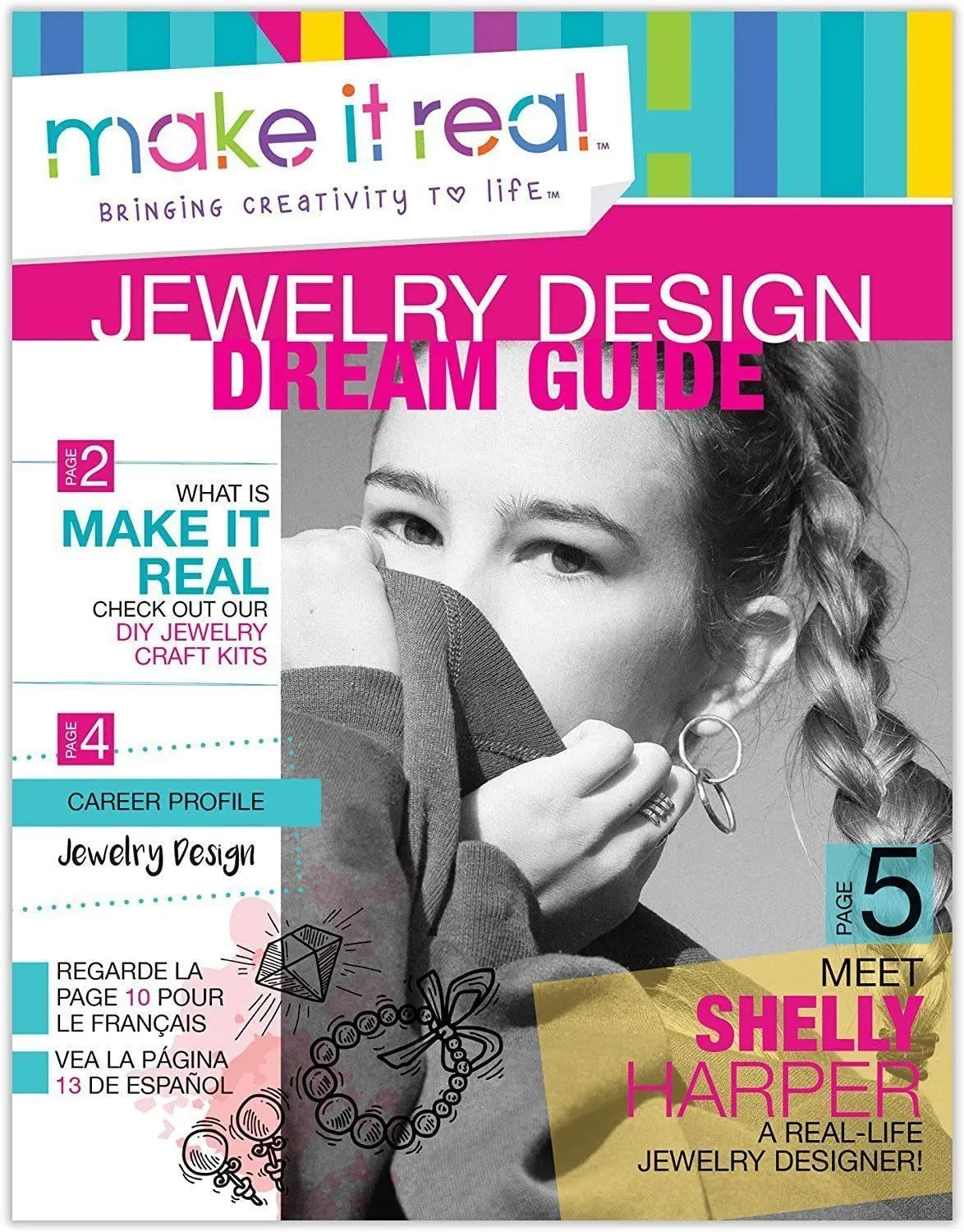 Make It Real 1305 - DIY Terrarium Jewellery Pendant Making Kit