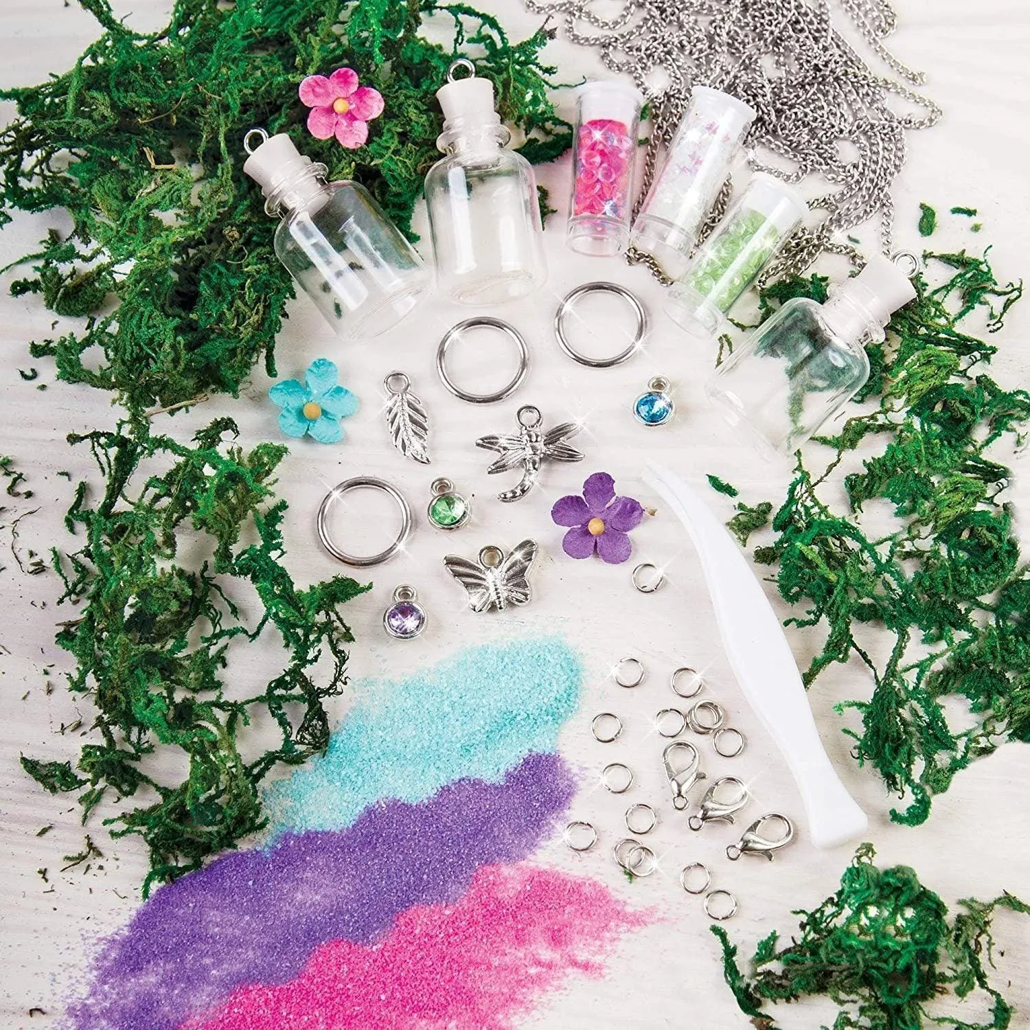 Make It Real 1305 - DIY Terrarium Jewellery Pendant Making Kit