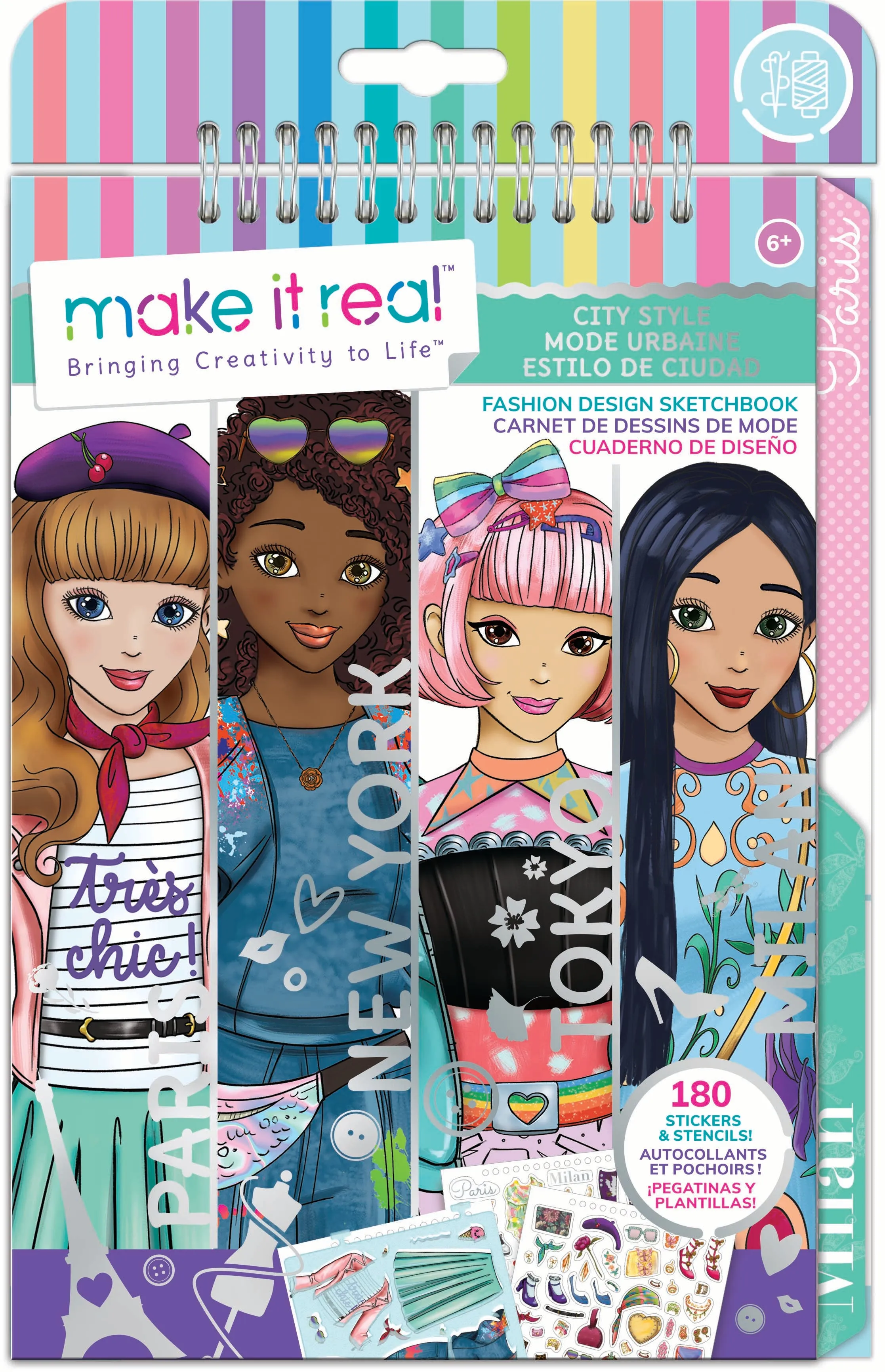 Make It Real Sketchbook-City Style