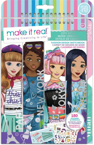Make It Real Sketchbook-City Style
