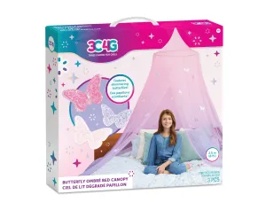 Make It Real Three Cheers For Girls Butterfly Ombre Bed Canopy