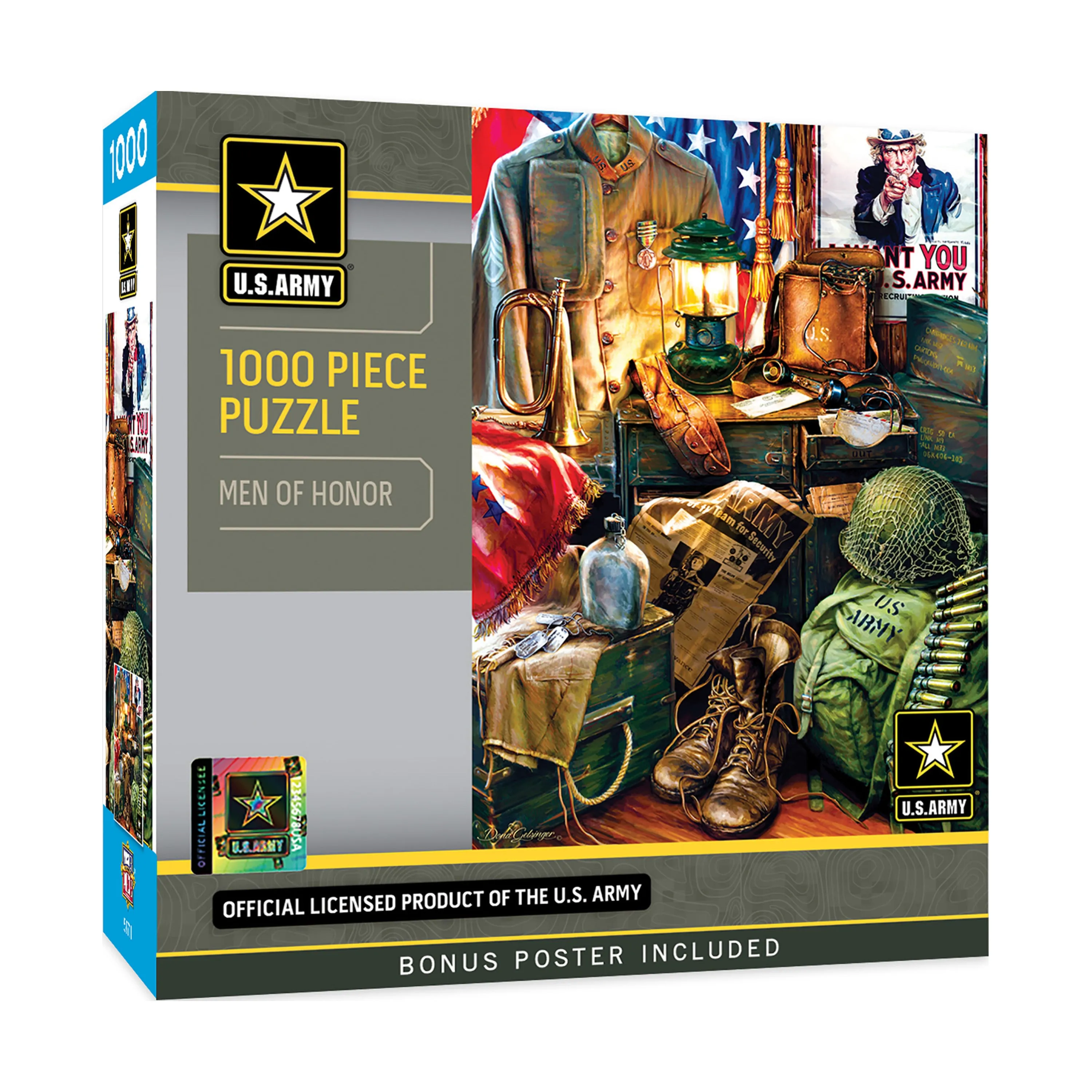 MasterPieces Hometown Heroes Men of Honor Jigsaw Puzzle - 1000 pc