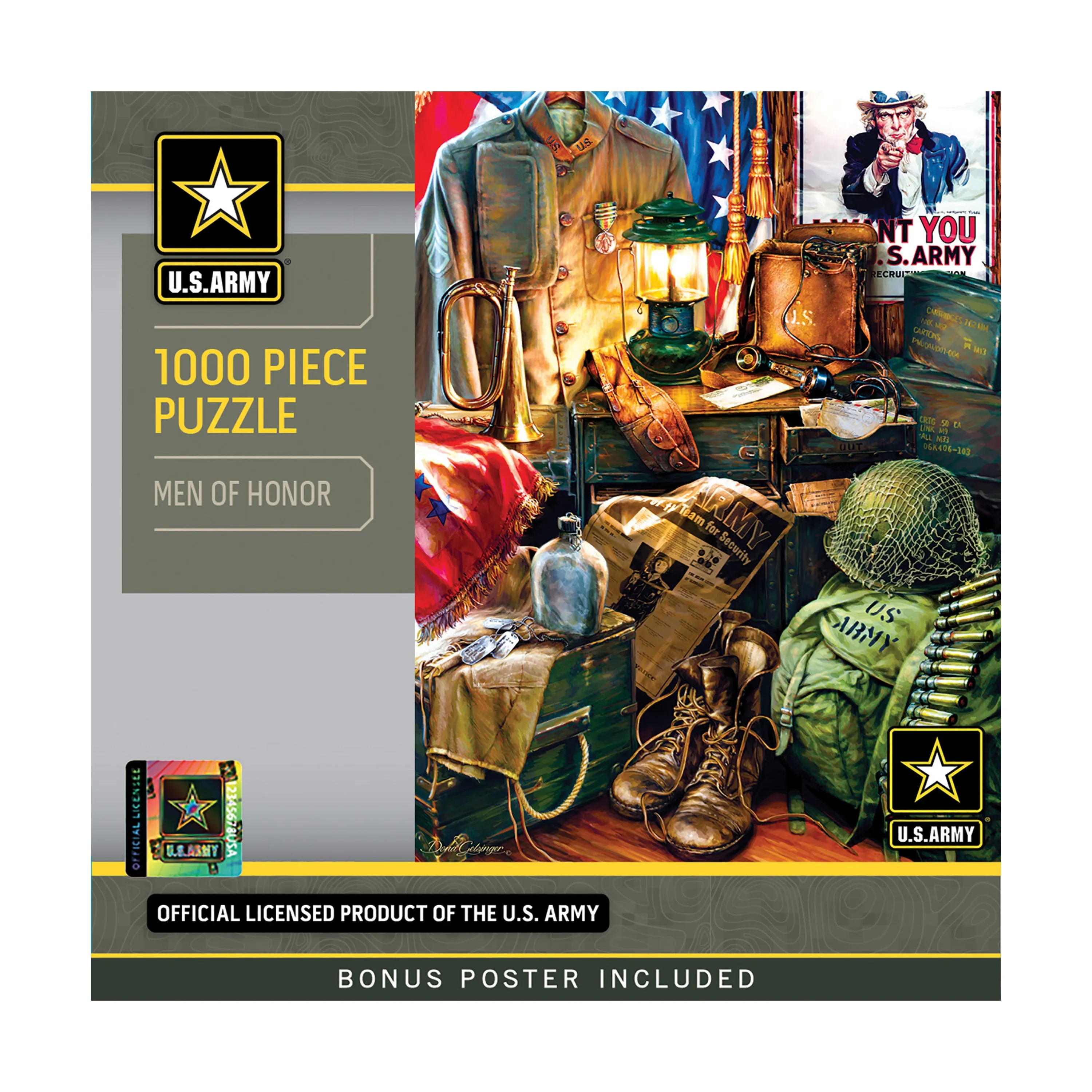 MasterPieces Hometown Heroes Men of Honor Jigsaw Puzzle - 1000 pc