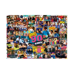 MasterPieces TV Time - 90s Shows Jigsaw Puzzle - 1000 pc