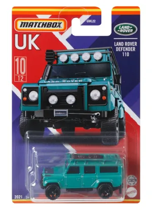 Matchbox Best Of Britain Vehicle 10/12 Land Rover Defender 110