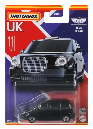 Matchbox Best Of Britain Vehicle 11/12 Levc Tx Taxi