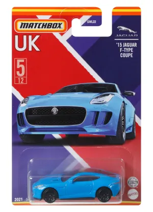 Matchbox Best Of Britain Vehicle 5/12 '15 Jaguar F-Type Coupe