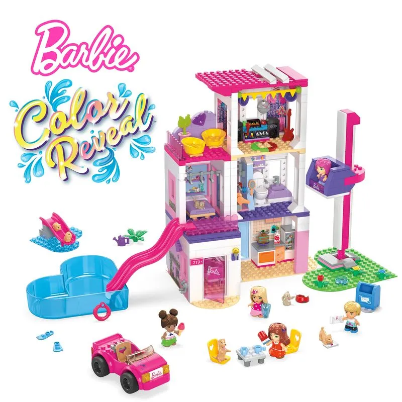 MEGA Construx Barbie Dreamhouse Building Set