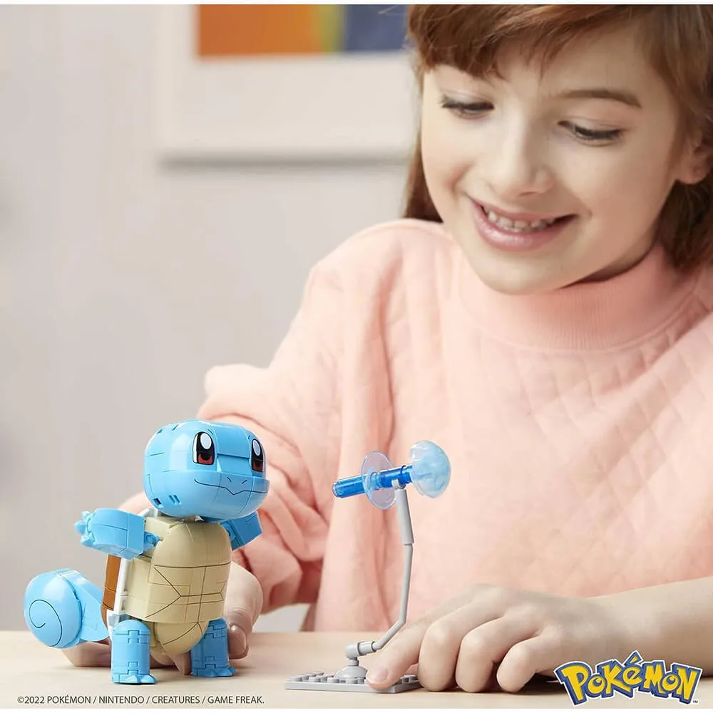 MEGA Construx Pokémon Build and Show Squirtle 199 Piece Building Set