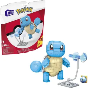 MEGA Construx Pokémon Build and Show Squirtle 199 Piece Building Set