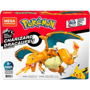MEGA Construx Pokémon Charizard 222 Piece Building Kit