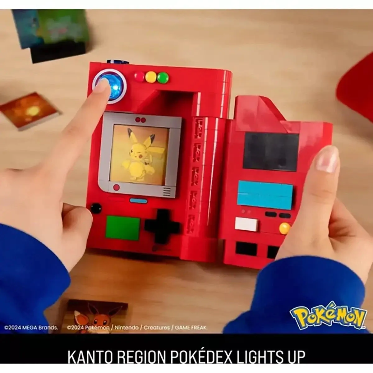 Mega Pokemon Kanto Region Pokedex Building Kit