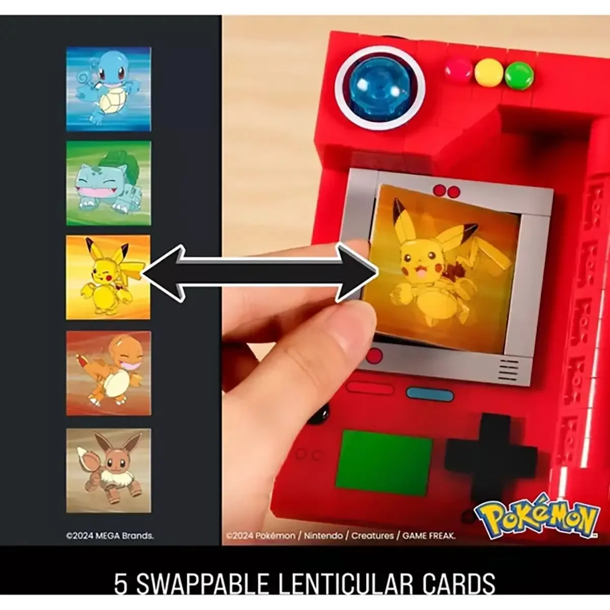 Mega Pokemon Kanto Region Pokedex Building Kit