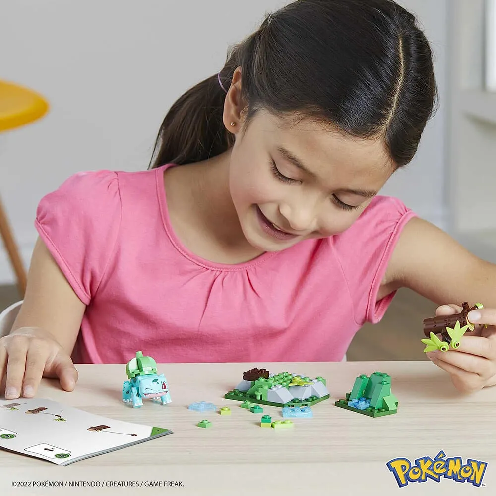 MEGA Pokémon Bulbasaur's Forest Trek 82 Piece Building Set