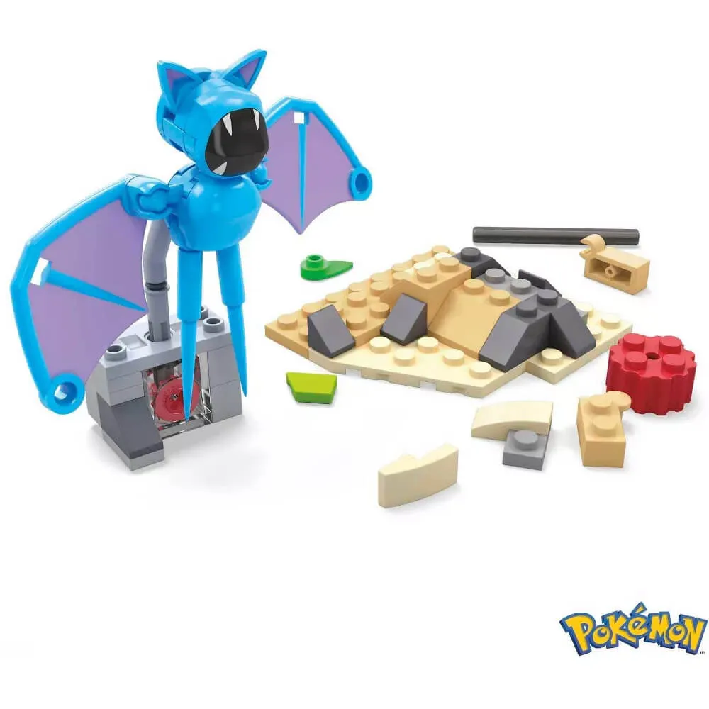 MEGA Pokémon Zubat's Midnight Flight 61 Piece Building Set