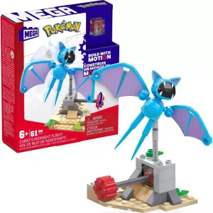 MEGA Pokémon Zubat's Midnight Flight 61 Piece Building Set