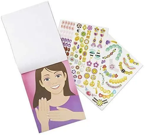 Melissa & Doug 14223 Jewellery & Nails Sticker Pad