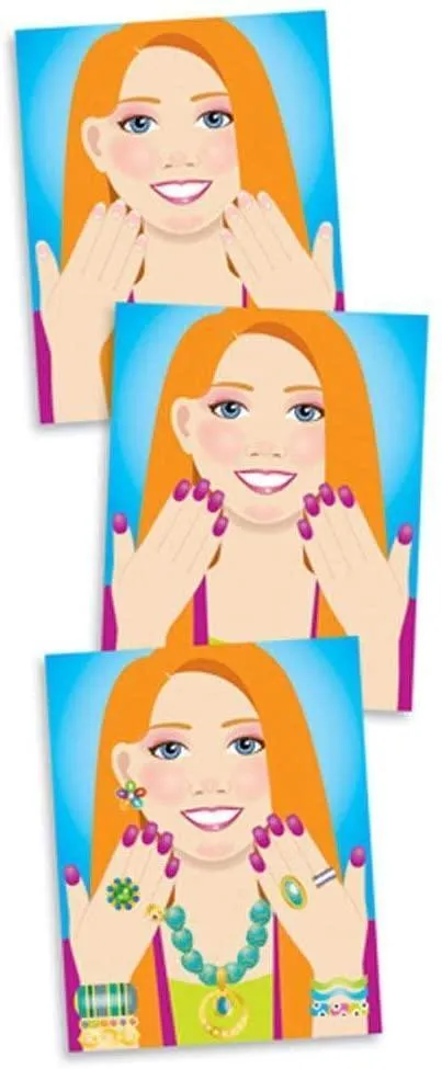 Melissa & Doug 14223 Jewellery & Nails Sticker Pad