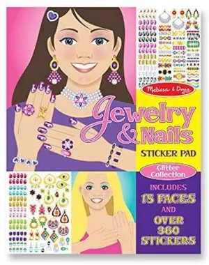 Melissa & Doug 14223 Jewellery & Nails Sticker Pad
