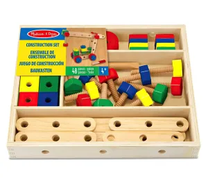 Melissa & Doug 15151 Construction Building Set in a Box