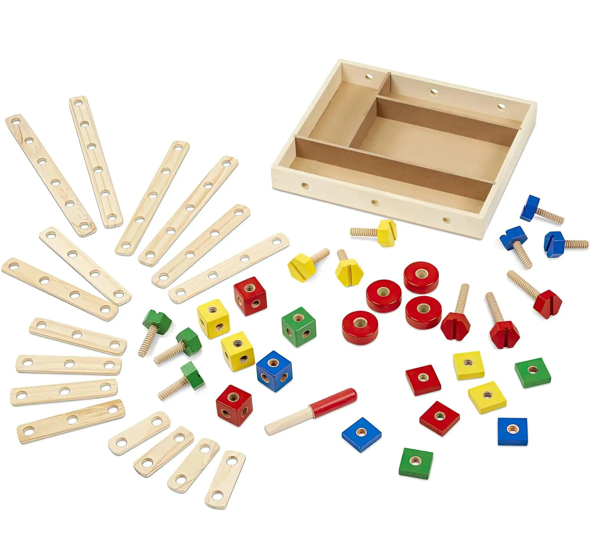 Melissa & Doug 15151 Construction Building Set in a Box