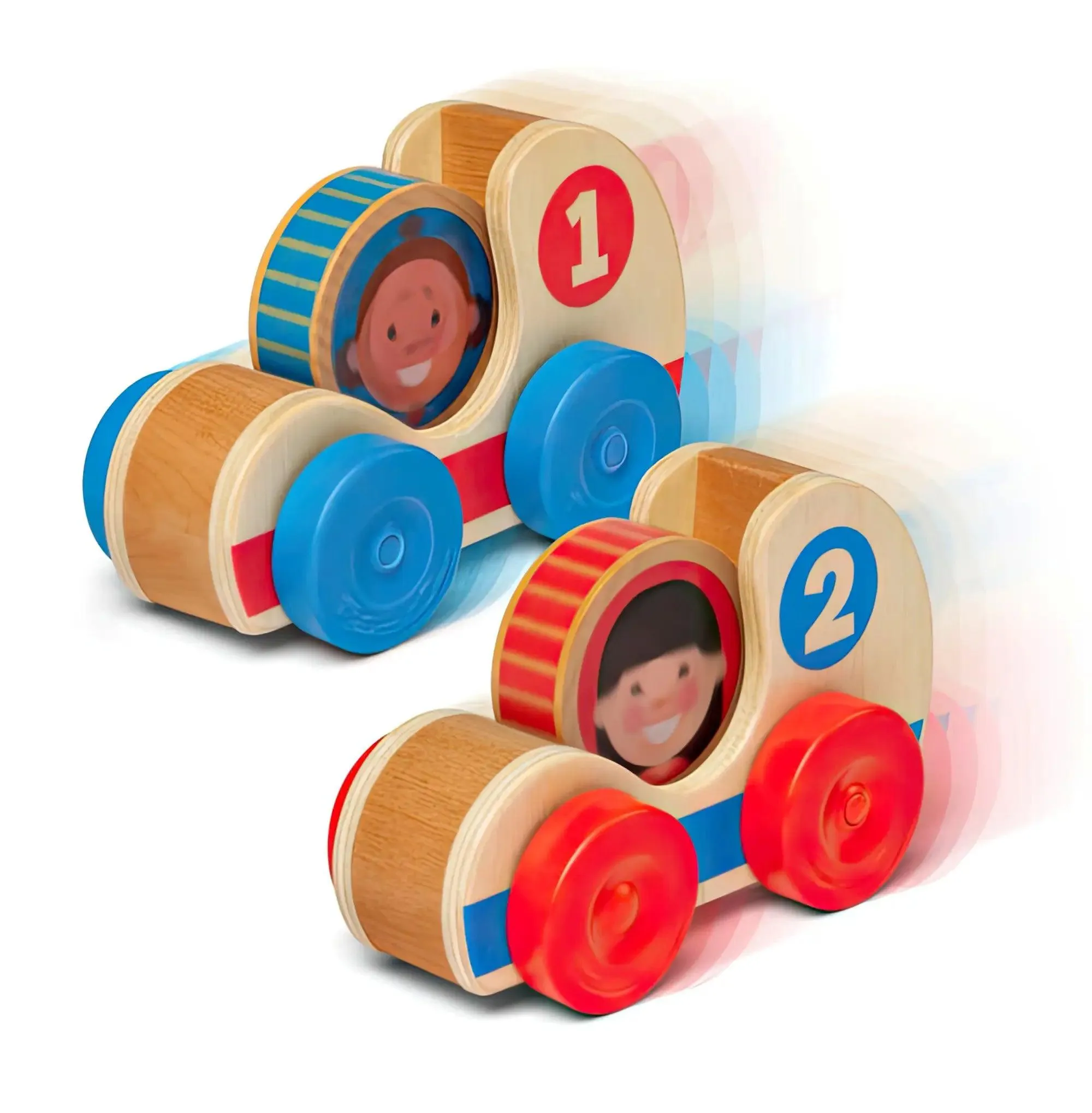 Melissa & Doug 30737 GO Tots Wooden Race Cars