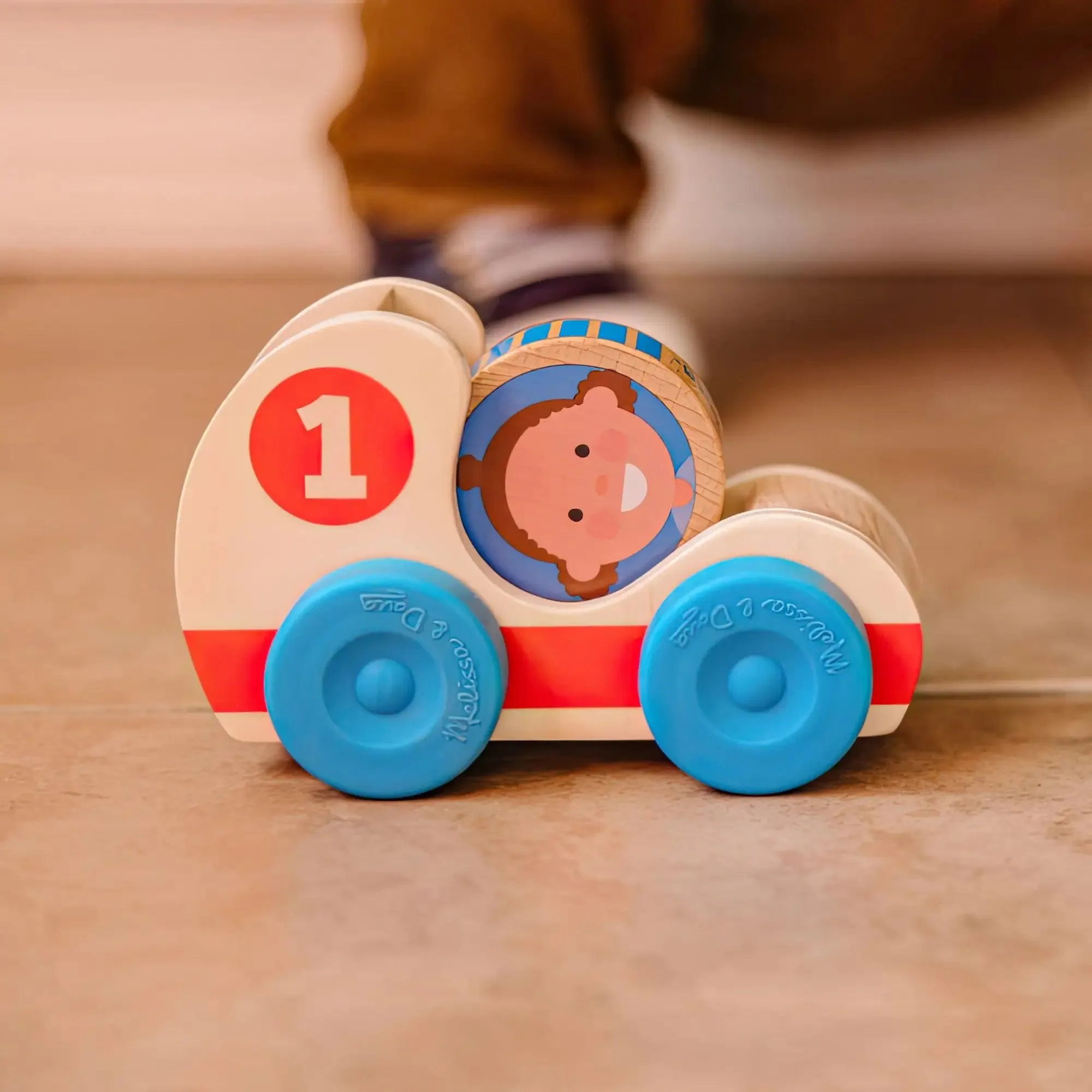Melissa & Doug 30737 GO Tots Wooden Race Cars