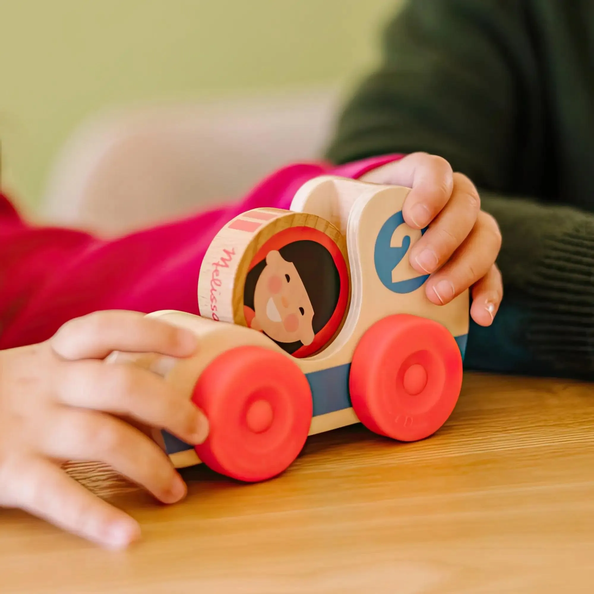 Melissa & Doug 30737 GO Tots Wooden Race Cars