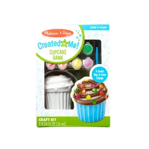 Melissa and Doug Created by Me! Cupcake Bank Craft Kit