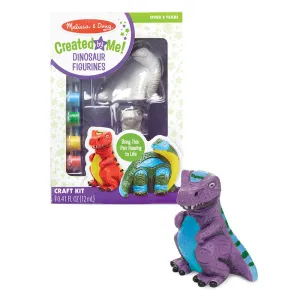 Melissa and Doug Created by Me! Dinosaur Figurines Craft Kit