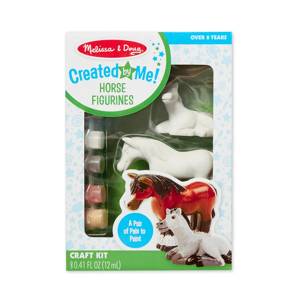 Melissa and Doug Created by Me! Horse Figurines Craft Kit